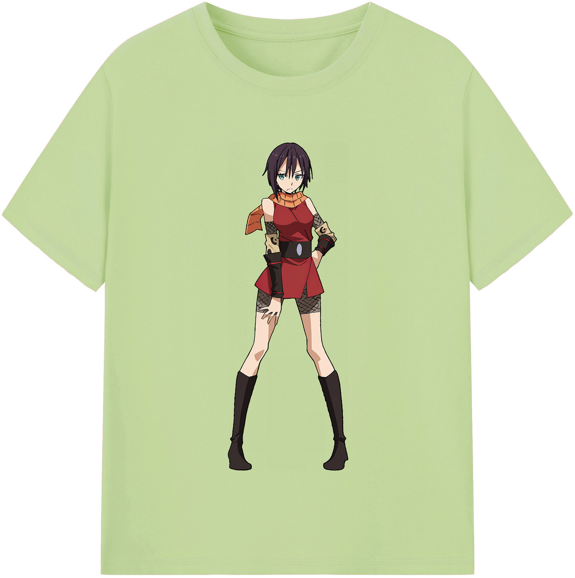 （画像用） 転スラ Regarding Reincarnated to Slime 綿100％半袖Tシャツ（フロントプリント）